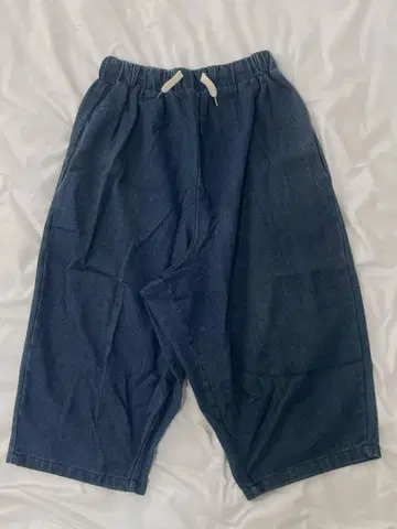 빈티지 vintage 7분 팬츠 밑위 깊음
