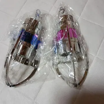 MEGA NEW 크레인 암 키링 3 블루 핑크 2개 세트