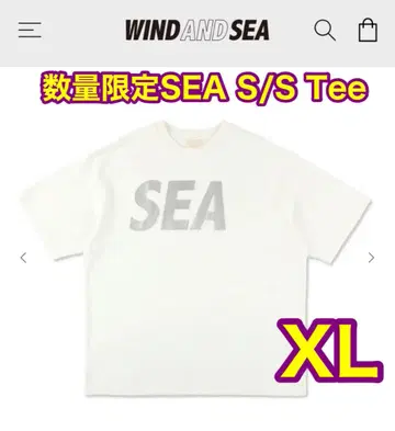 [ 선행 수량 한정 화이트 티셔츠 ] SEA S/S Tee XL 윈드앤씨