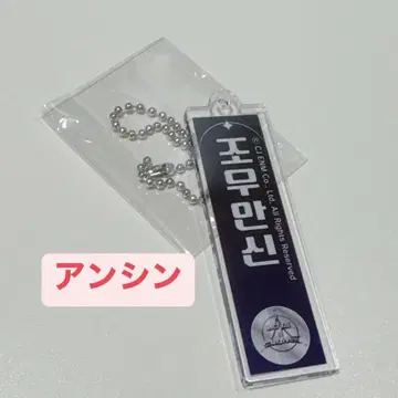 익명 배송 보플 카페 아크릴 키링 안신
