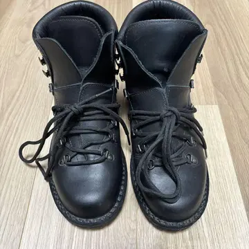 Diemme 블랙 가죽 부츠 41