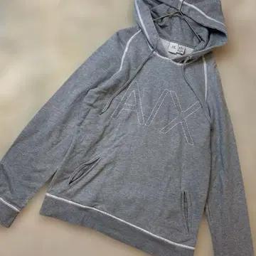 ARMANI EXCHANGE 자수 후드티 M