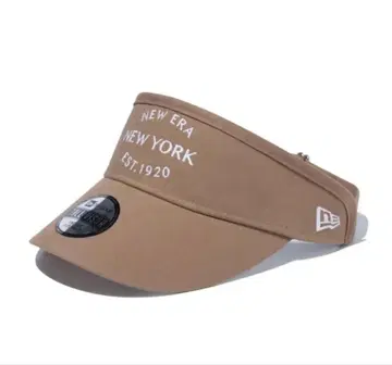 NEW ERA 바이저 브라운