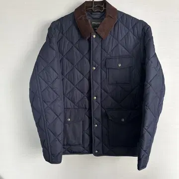 바나나 리퍼블릭 BANANA REPUBLIC 네이비 퀼팅 자켓 L