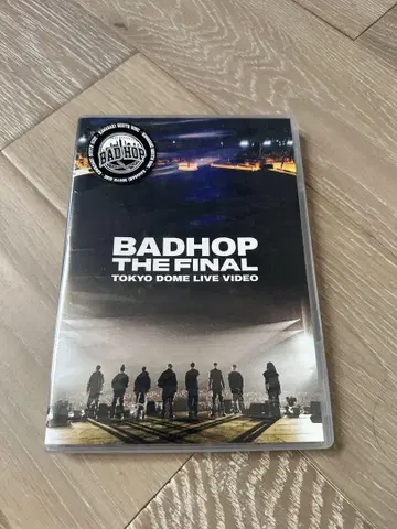 BAD HOP THE FINAL TOKYO DOME LIVE DVD