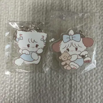 mikko characters 아크릴 키링 무스 수플레