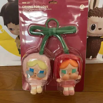매장 구매품 popmart crybaby 클라이베이비 체리
