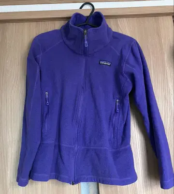 patagonia 퍼플 플리스 자켓