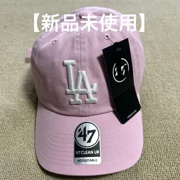 47 Brand LA 다저스 캡 모자 핑크