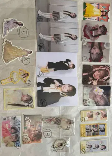 CUTIE STREET 후루사와 리사 큐스토 트레이딩 카드 큐스토 굿즈