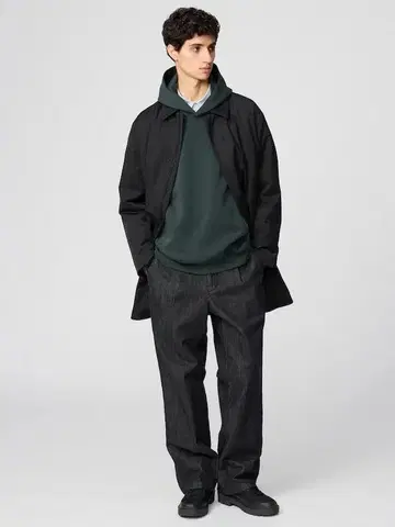 UNIQLO C 턱 스트레이트 팬츠/데님