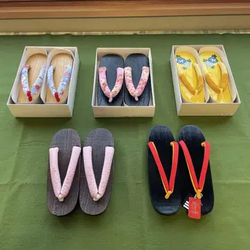일본 나막신 5점 묶음 판매 한정 판매