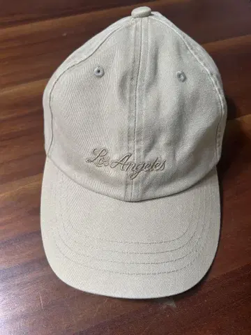 RHC 베이지 캡 Los Angeles 자수