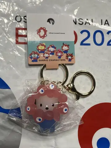 오사카 간사이 만박 산리오 미야쿠미야쿠 포차코 클리어 키링