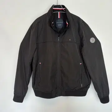 Tommy Hilfiger 블랙 나일론 자켓