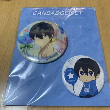 Free! 나나세 하루카 캔뱃지