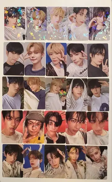 TXT SANCTUARY TOMORROW 트레이딩 카드 25장 묶음 판매