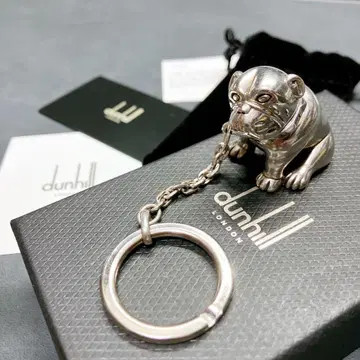 [레어 완판템] dunhill 던힐 불독 키 포브 키링