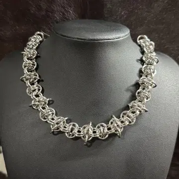 아카이브 고스 오피움 펑크 네크리스 아웃핏