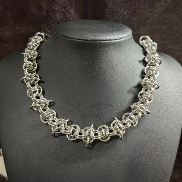 아카이브 고스 오피움 펑크 네크리스 아웃핏