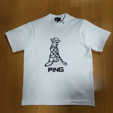 PING 골프 캐릭터 자수 T셔츠 L