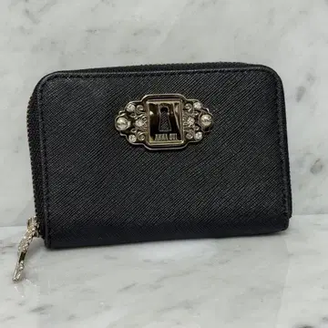 새상품 미사용 ANNA SUI 안나수이 코인 케이스 동전 지갑 블랙 열쇠