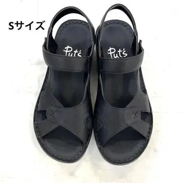 Put's 컴포트 샌들 블랙 S 사이즈 일본제