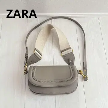 ZARA 그레이지 숄더백 캔버스 스트랩