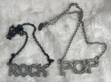 ROCK POP 디자인 목걸이 마츠이 레나 게키카라 마지스카 학원