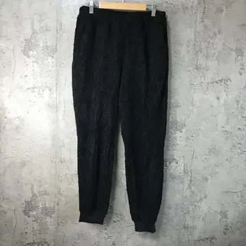Y6055 구제 의류 무지 팬츠 파자마 팬츠 블랙 90s Y2K