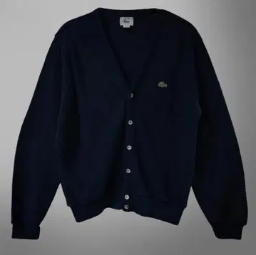 80s IZOD LACOSTE 라코스테 가디건 네이비 L 상당