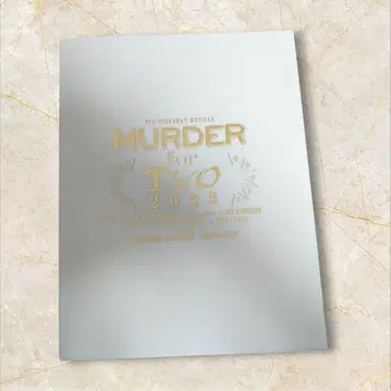 MURDER for Two 2025 팜플렛 로고 스티커 포함