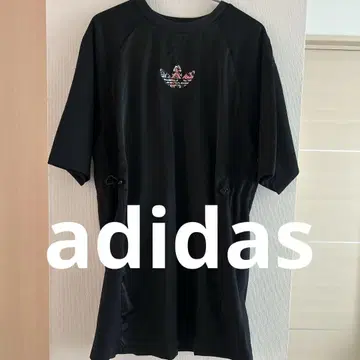 새상품급 adidas 반팔 원피스 블랙 완판템