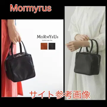 Mormyrus 핸드백 스퀘어 가죽 백