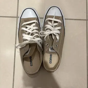[ 고품질 ] CONVERSE ALL STAR 6 베이지 스니커즈