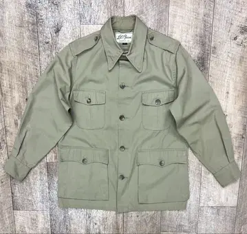 60'S LL Bean 필기체 택 사파리 자켓 USA제 레어