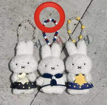[오늘 발송!] miffy 별 패턴 백참 세일러 백참 miia