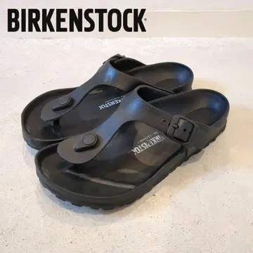 BIRKENSTOCK EVA 기제 샌들 블랙 35 22.5