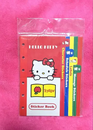 새상품 헬로키티 스티커북 씰북 6공 HELLO KITTY