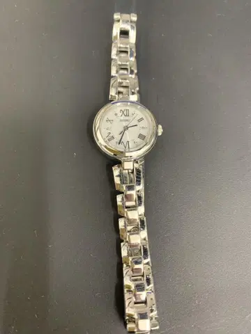 SEIKO 실버 아날로그 손목시계