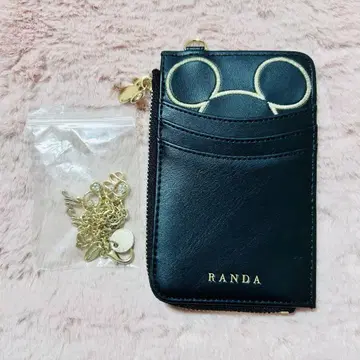 RANDA 프래그먼트 케이스 미키 미니 디즈니 블랙