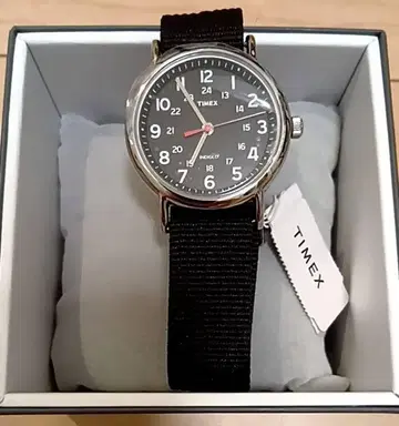TIMEX 아날로그 손목시계 블랙