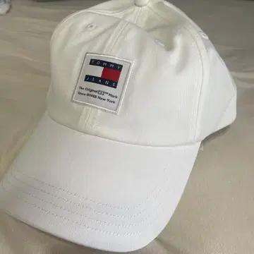 타미힐피거 화이트 타미힐피거 모자 캡