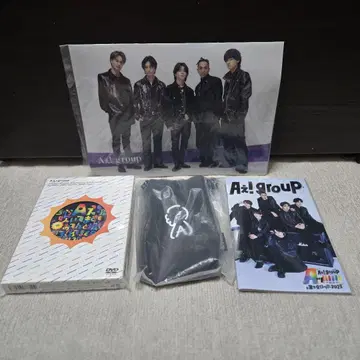 A! group DVD 미니백 리플렛 클리어 포스터