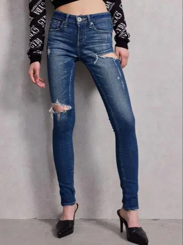 새상품급 GYDA FitMeDenim 스키니 데님 인디고 M 사이즈