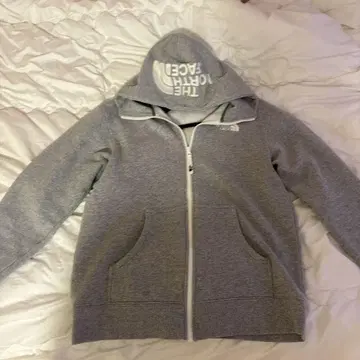 THE NORTH FACE 그레이 풀 집업 후드티 사이즈 M