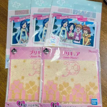 제일복권 프리큐어 5세트 파일 타월 프레쉬 I G상