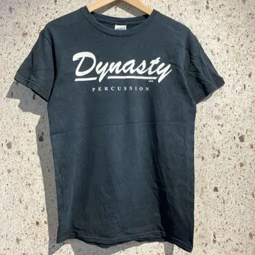 GILDAN DYNASTY PERCUSSION 프린트 T셔츠 블랙
