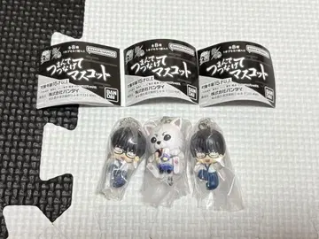 가챠가챠 은혼 집어서 이어주는 마스코트 시무라 신파치 사다하루 3종 세트