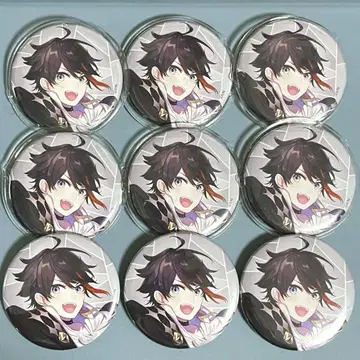 사에구사 아키나 니지 페스 2021 캔뱃지 9개 세트